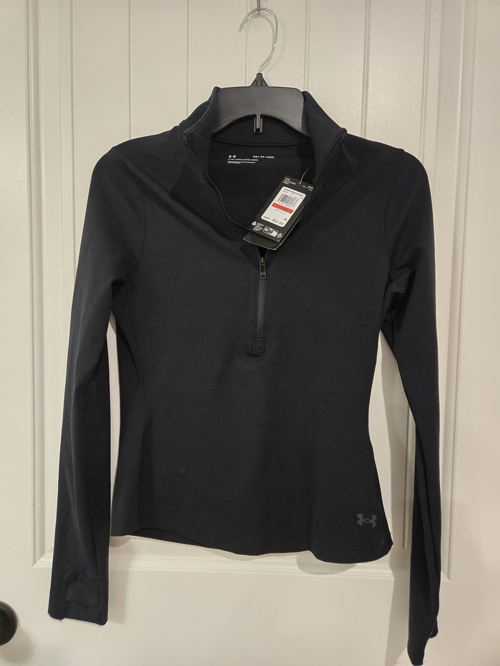 Under Armour Black Women's Quarter-Zip Performance Top